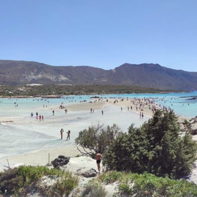 Una spiaggia di Elafonissi