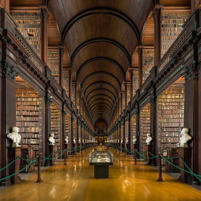 La biblioteca del Trinity college